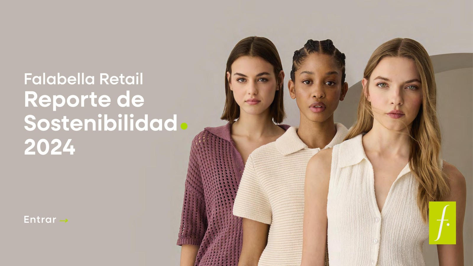 Portada — Reporte de Sostenibilidad Falabella Retail 2024